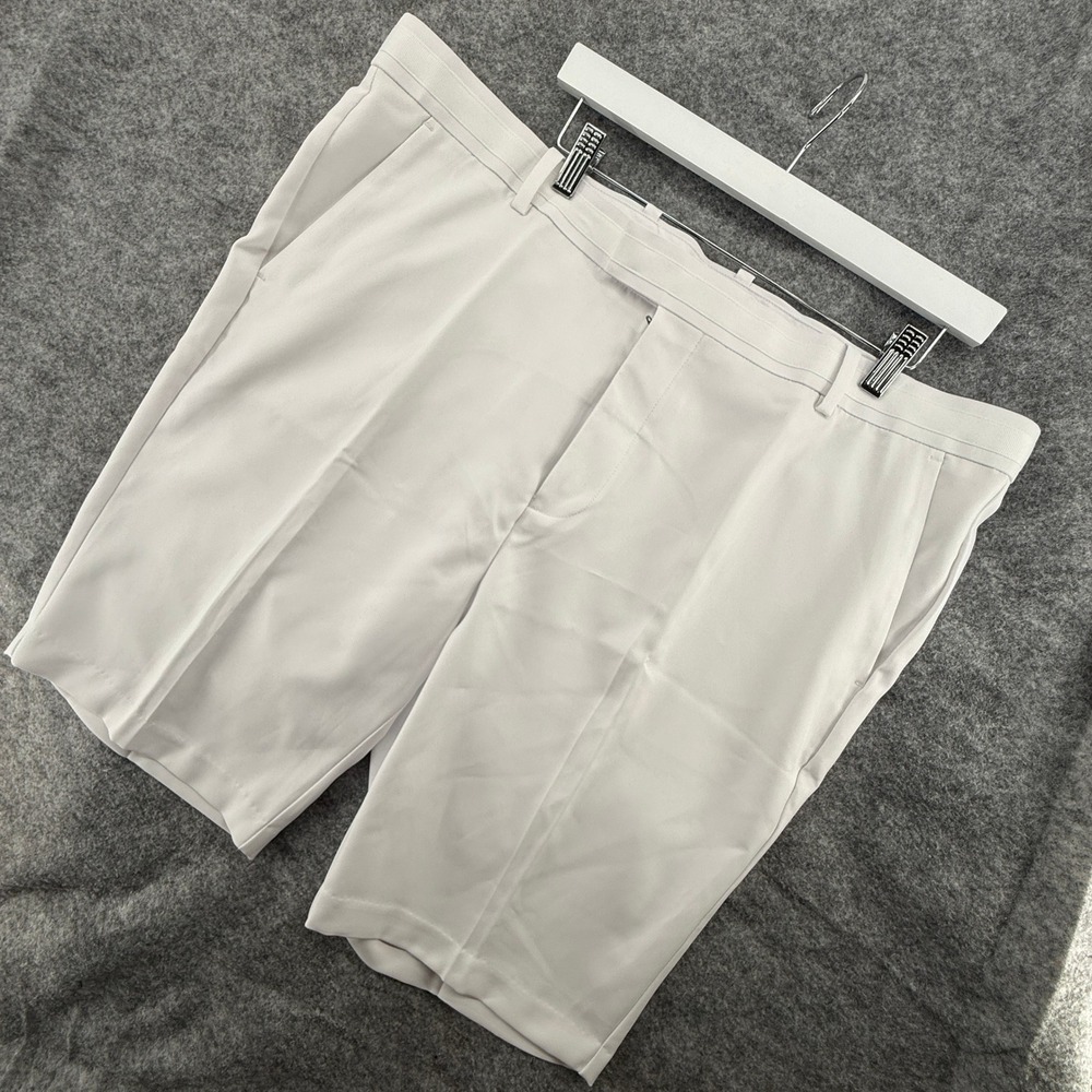 G/FORE Golf‎ Shorts Mens 40 White Excellent Performance Flat Front Twill